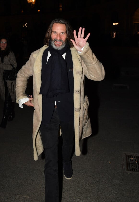 Frédéric Beigbeder - Arrivées au défilé de mode prêt-à-porter automne-hiver 2023/2024 "Schiaparelli", à l'hôtel d'Evreux, place Vendôme, lors de la Fashion Week de Paris. Le 2 mars 2023 © Veeren-Christophe Clovis / Bestimage