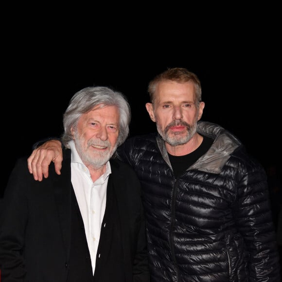 Exclusif - Daniel Benoin, Lambert Wilson - Soirée exceptionnelle à l'occasion du 10ème anniversaire du théâtre Anthéa à Antibes le 5 avril 2023. © Philippe Brylak / Bestimage 