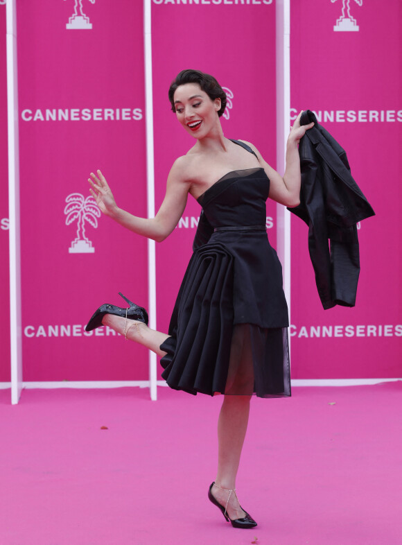 Morgane Miller - Soirée d'ouverture de CanneSeries Saison 6 au Palais des Festivals de Cannes le 14 Avril 2023. © Denis Guignebourg/Bestimage