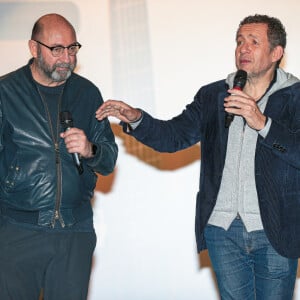 Kad Merad et Dany Boon à la première du film "La Vie pour de vrai" à Lille, France, le 1er avril 2023. © Stéphane Vansteenkiste/Bestimage 