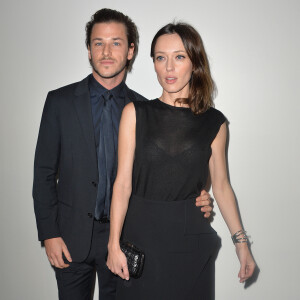 Gaspard Ulliel et son ex-compagne Gaëlle Pietri - La 20ème cérémonie des Prix Lumières à l'espace Pierre Cardin à Paris, le 2 février 2015. 