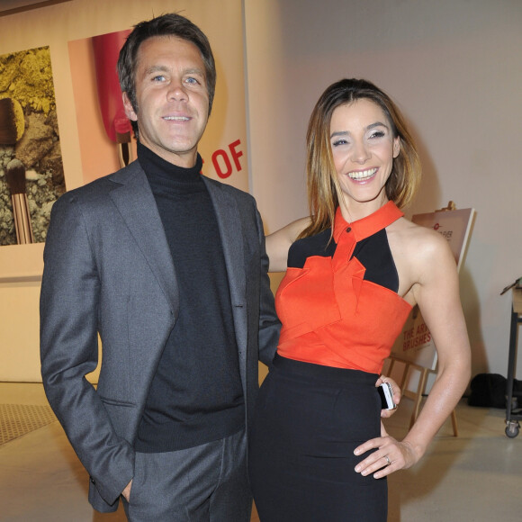 Le Prince Emmanuel-Philibert de Savoie et la princesse de Savoie Clotilde Courau - Soiree "Make Up For Ever" au Palais de Tokyo a Paris le 31 Janvier 2013. 