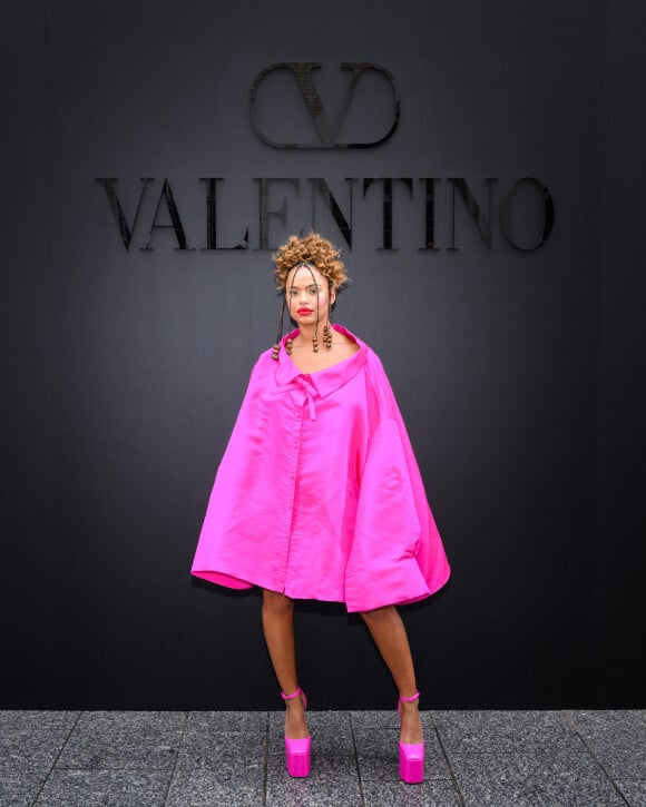 Paola Locatelli - Arrivées au défilé Valentino Collection Femme Prêt-à-porter Printemps/Eté 2023 lors de la Fashion Week de Paris (PFW), France
