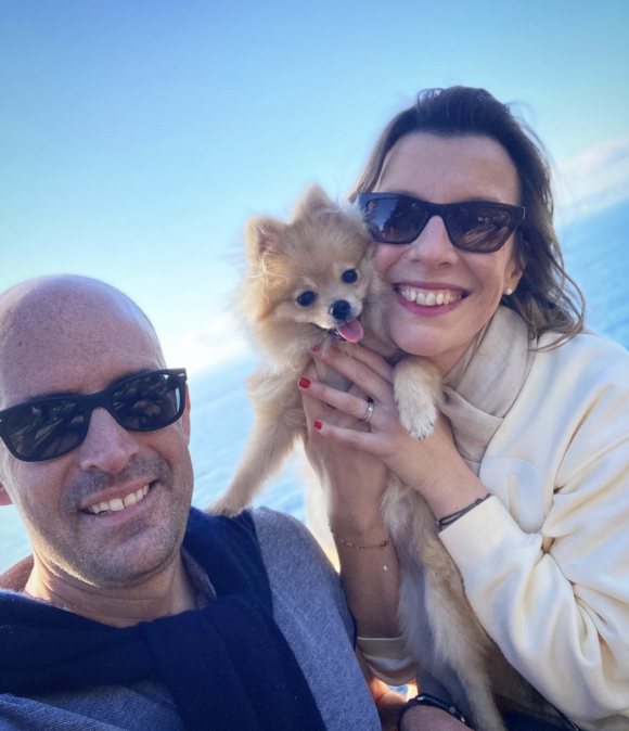 Julie Poirier (Télématin) mariée avec Julien Holtz, le fils de Gérard Holtz. Instagram