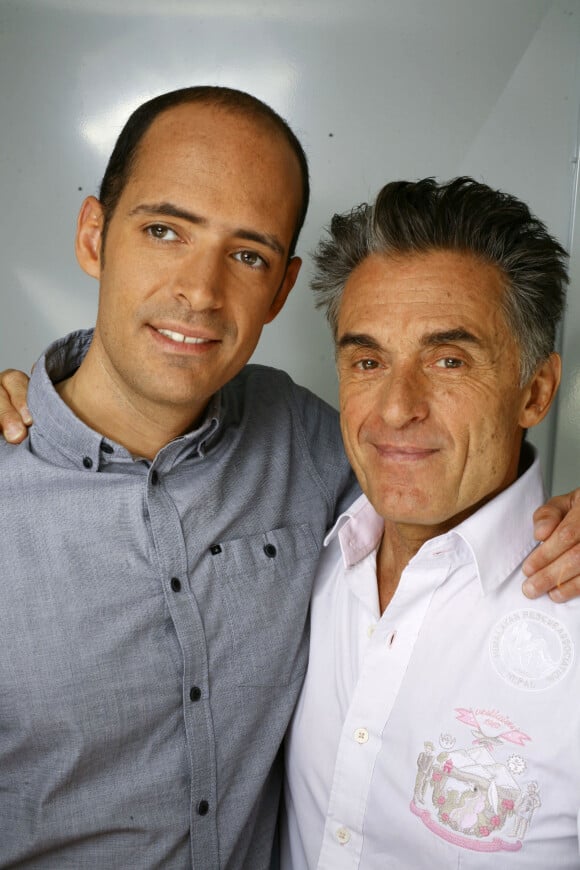 Portrait de Gerard Holtz et son fils Julien 2013