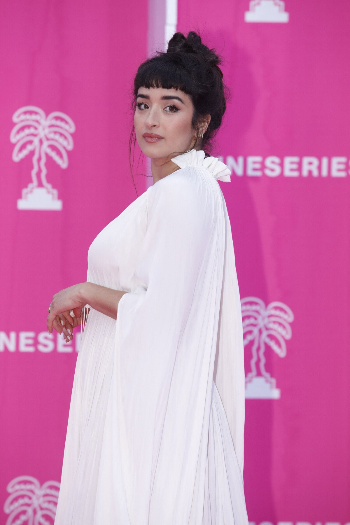 Photo : Shirine Boutella - Photocall de la soirée de clôture du festival  CanneSeries Saison 6 au Palais des Festivals à Cannes. Le 19 avril 2023 ©  Denis Guignebourg / Bestimage - Purepeople