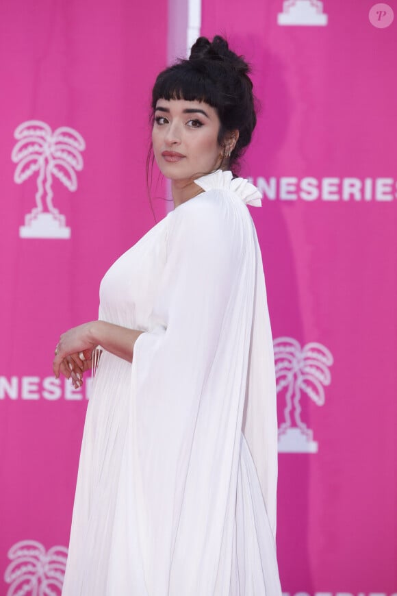 Shirine Boutella - Photocall de la soirée de clôture du festival CanneSeries Saison 6 au Palais des Festivals à Cannes. Le 19 avril 2023 © Denis Guignebourg / Bestimage