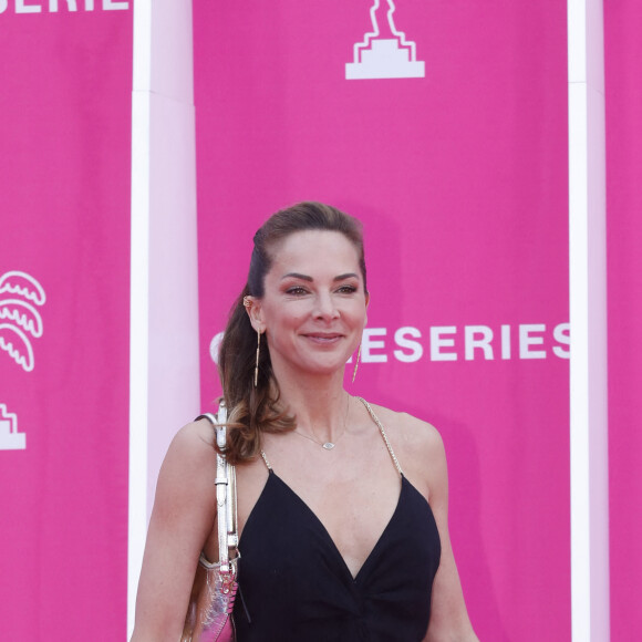 Mélissa Theuriau      - Photocall de la soirée de clôture du festival CanneSeries Saison 6 au Palais des Festivals à Cannes. Le 19 avril 2023 © Denis Guignebourg / Bestimage