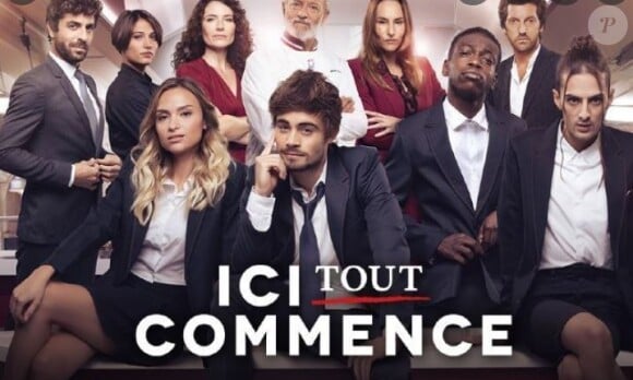 Azize Diabaté incarne le personnage d'Enzo dans "Ici tout commence".
"Ici tout commence", sur TF1.