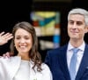 Alexandra de Luxembourg et Nicolas Bagory se sont dit oui.
Mariage civil de la princesse Alexandra de Luxembourg et Nicolas Bagory à la mairie de Luxembourg.