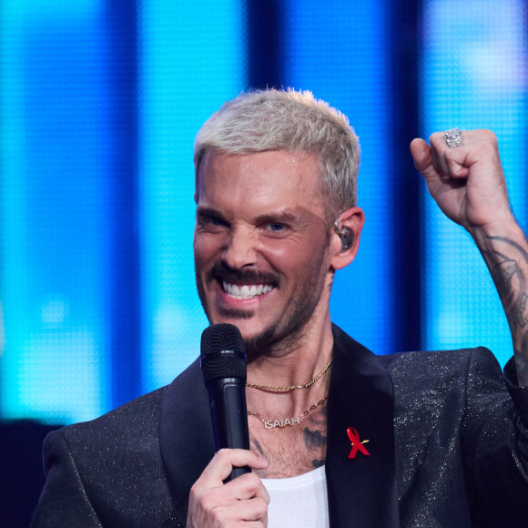 M. Pokora a dévoilé une photo bluffante.
Exclusif - M.Pokora - Enregistrement de l'émission "Les 50 ans du Disco, les stars chantent pour le Sidaction" au Dôme de Paris, France. © Guirec-Moreau/Bestimage