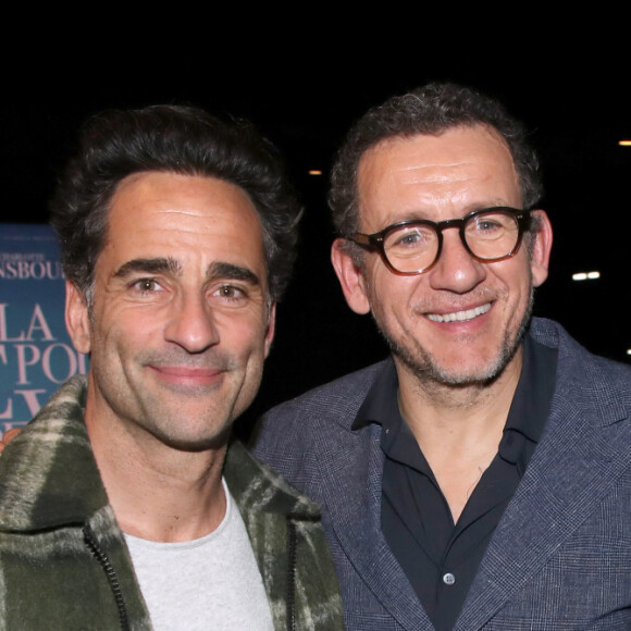 Exclusif - Prix Spécial - Florent Peyre et Dany Boon (réalisateur du film) - Avant-première du film "La Vie pour de vrai" au cinéma Pathé Wepler à Paris le 18 avril 2023. © Bertrand Rindoff / Bestimage