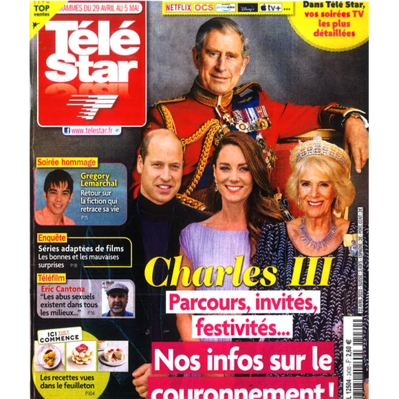 Couverture du magazine Télé Star.