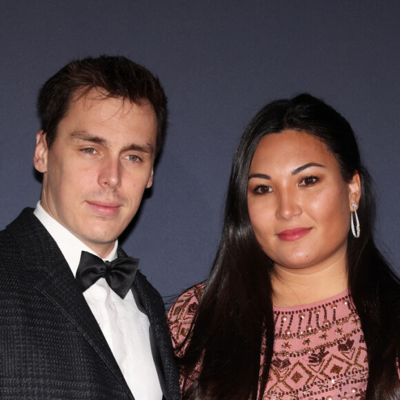 Louis Ducruet et sa femme Marie Chevallier lors de la soirée de gala pour la clôture du Festival des Etoilés Monte-Carlo par Monte-Carlo Société des Bains de Mer au Casino de Monte-Carlo, Monaco, le 27 novembre 2021. © Jean-Charles Vinaj/Pool Monaco/Bestimage 