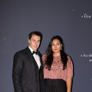 Louis Ducruet et sa femme Marie Chevallier lors de la soirée de gala pour la clôture du Festival des Etoilés Monte-Carlo par Monte-Carlo Société des Bains de Mer au Casino de Monte-Carlo, Monaco, le 27 novembre 2021. © Jean-Charles Vinaj/Pool Monaco/Bestimage 