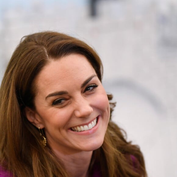 Kate Middleton, marraine des hôpitaux pour enfants d'Est-Anglie, visite le nouvel hôpital de l'organisme de bienfaisance " The Nook " le vendredi 15 novembre, à Norwich dans le Norfolk.