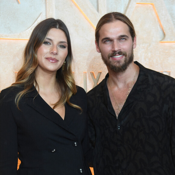 Camille Cerf a créé la surprise dans la soirée de mercredi en annonçant être enceinte de son premier enfant.
Camille Cerf (Miss France) et son compagnon Théo Fleury - Avant-première du film "Athena" à la salle Pleyel à Paris © Giancarlo Gorassini / Bestimage
"Athena" (Netflix) photocall at Salle Pleyel on September 13, 2022 in Paris, France.