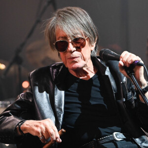 Jacques Dutronc, qui fête ses quatre-vingt ans ce vendredi, est installé depuis quelques années en Corse.
Jacques Dutronc et Thomas Dutronc en showcase de leur tournée "Dutronc & Dutronc" au Centre Evénementiel de Courbevoie. © Coadic Guirec/Bestimage