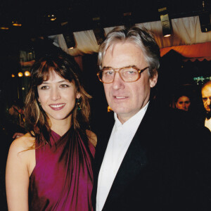 Andrzej Zulawski et Sophie Marceau à la Nuit des Césars le 6 mars 1999.