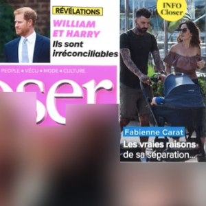 Couverture du magazine Closer paru le vendredi 28 avril 2023.