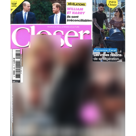 Couverture du magazine Closer paru le vendredi 28 avril 2023.