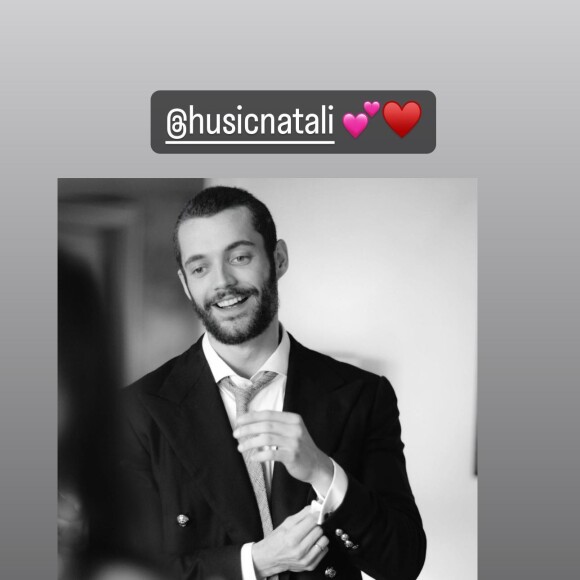 Elle pourra aussi souhaiter de vive voix un bel anniversaire au fils de son mari, Louis Sarkozy
Carla Bruni souhaitant un bon anniversaire à Louis Sarkozy en story Instagram
