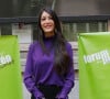  Si la spécialiste ne s'est pas inquiétée "du tout" sur le moment, Virgilia Hess a elle compris que quelque chose n'allait pas.
Virgilia Hess (BFMTV Paris) - Les présentateurs météo français donnent le "feu vert" officiel de la 19ème édition du Forum International de la Météo et Climat (FIM) à l'académie du climat (anciennement Mairie du IVe arrondissement) à Paris, France, le 6 mai 2022. © Christophe Clovis / Bestimage