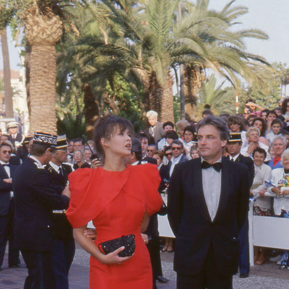 Sophie Marceau et Andrzej Zulawski à Cannes en 1987