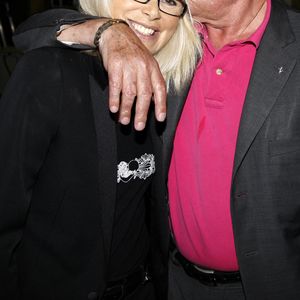 Alain Delon et Mireille Darc à Paris en juin 2008