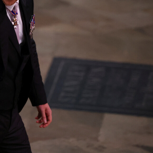 Phil Noble - 72035929 - Les invités à la cérémonie de couronnement du roi d'Angleterre à l'abbaye de Westminster de Londres Le prince Harry, duc de Sussex - Les invités à la cérémonie de couronnement du roi d'Angleterre à l'abbaye de Westminster de Londres, Royaume Uni, le 6 mai 2023.  Celebs attending at Westminster Abbey, central London, ahead of the coronation ceremony of King Charles III and Queen Camilla. Picture date: Saturday May 6, 2023. 
