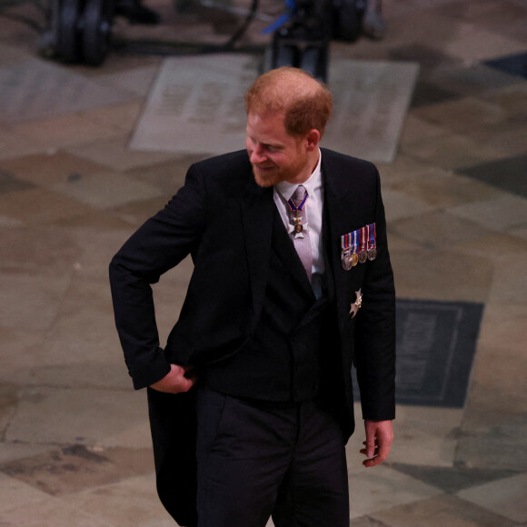 Le prince Harry - Couronnement de Charles III, 6 mai 2023. @ Abaca