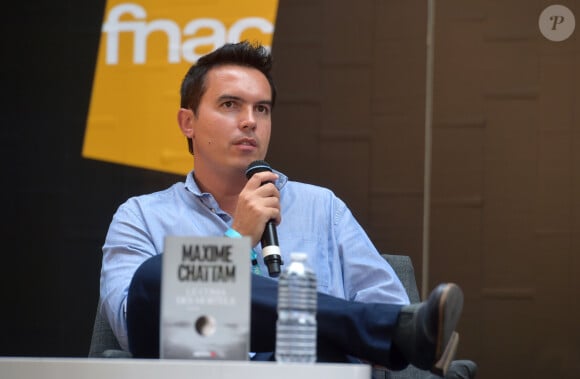 Semi-Exclusif - Maxime Chattam lors du 1er Forum Fnac Livres organisé au Carreau du Temple à Paris, le 2 septembre 2016.