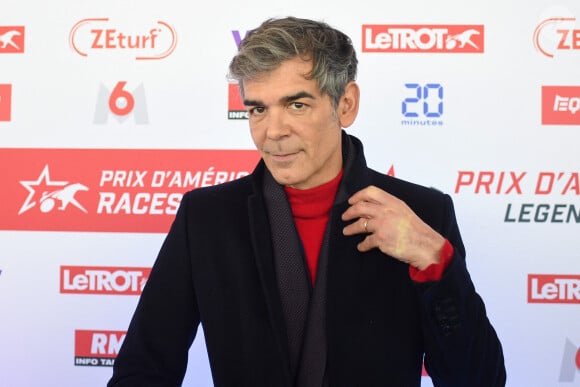 Xavier de Moulins - Les célébrités assistent au Grand Prix d'Amérique 2023 à l'hippodrome de Vincennes, à Paris le 29 janvier 2023.