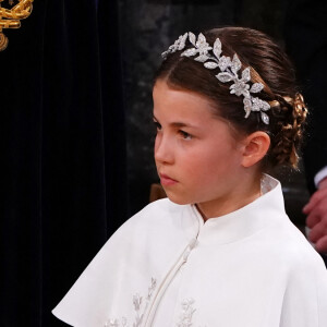 La princesse Charlotte de Galles et Le prince Louis de Galles - Les invités à la cérémonie de couronnement du roi d'Angleterre à l'abbaye de Westminster de Londres, Royaume Uni, le 6 mai 2023. 