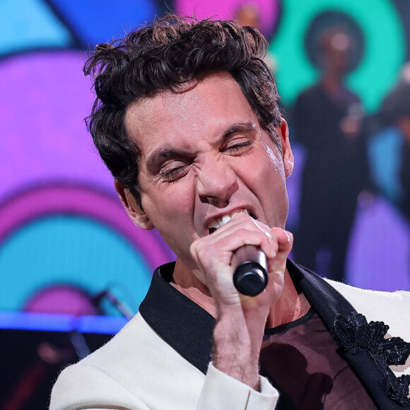 Exclusif - Mika - Enregistrement de l'émission "Le gala des Pièces Jaunes, le concert événement" au Zenith de Paris, diffusée le 28 janvier sur France 2. Le 25 janvier 2023 © Dominique Jacovides / Bestimage