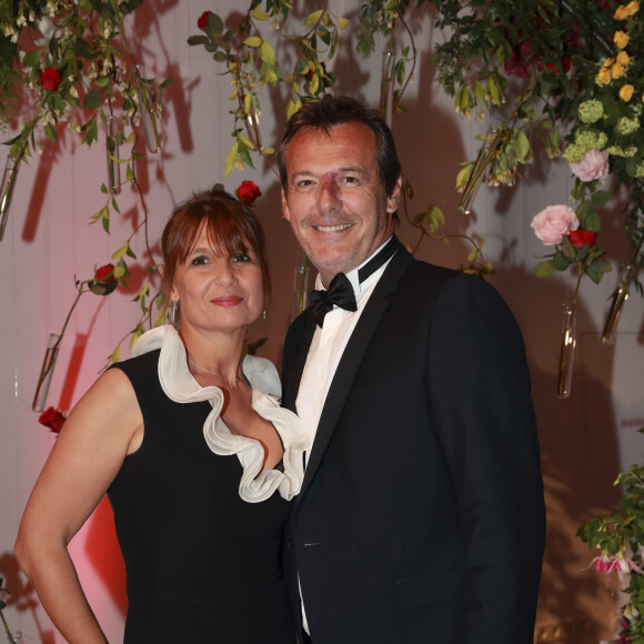 Jean-Luc Reichmann et sa compagne Nathalie - Gala du 75ème Grand Prix de Monaco. © Claudia Albuquerque/Bestimage
