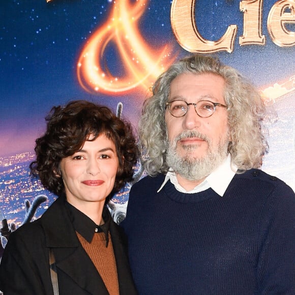 Audrey Tautou et Alain Chabat - Avant-première du film "Santa & Cie" au cinéma Pathé Beaugrenelle à Paris le 3 décembre 2017. © Coadic Guirec/Bestimage 