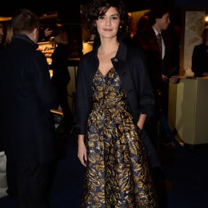 Semi-Exclusif - Audrey Tautou - 11ème cérémonie des Globes de Cristal au Lido à Paris, le 30 janvier 2017. © Rachid Bellak/Bestimage  11th Globes de Cristal Awards at Lido in Paris on January 30th, 2017. 