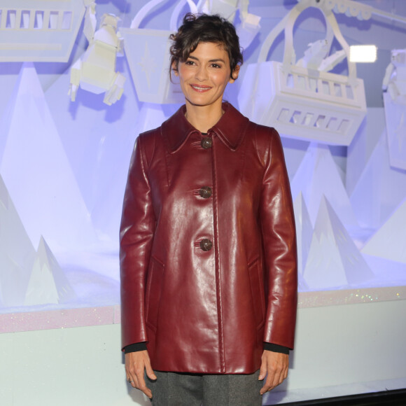 Audrey Tautou - Inauguration des décorations de Noël des Galeries Lafayette à Paris, le 8 novembre 2016. © CVS/Bestimage  The Galeries Lafayette Christmas decorations inauguration at Galeries Lafayette Haussmann, on November 8th, 2016 in Paris, France. 