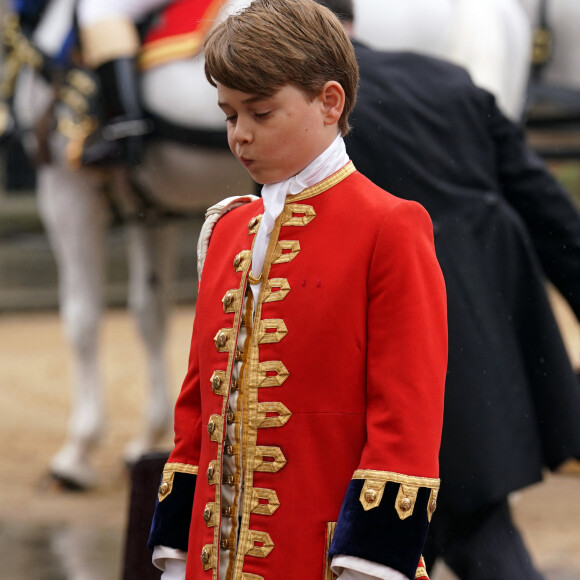 Le prince George de Galles - Les invités à la cérémonie de couronnement du roi d'Angleterre à l'abbaye de Westminster de Londres, Royaume Uni, le 6 mai 2023. 