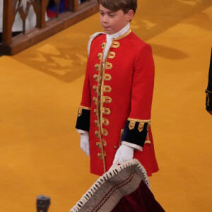 Le prince George de Galles - Les invités à la cérémonie de couronnement du roi d'Angleterre à l'abbaye de Westminster de Londres, Royaume Uni, le 6 mai 2023. 