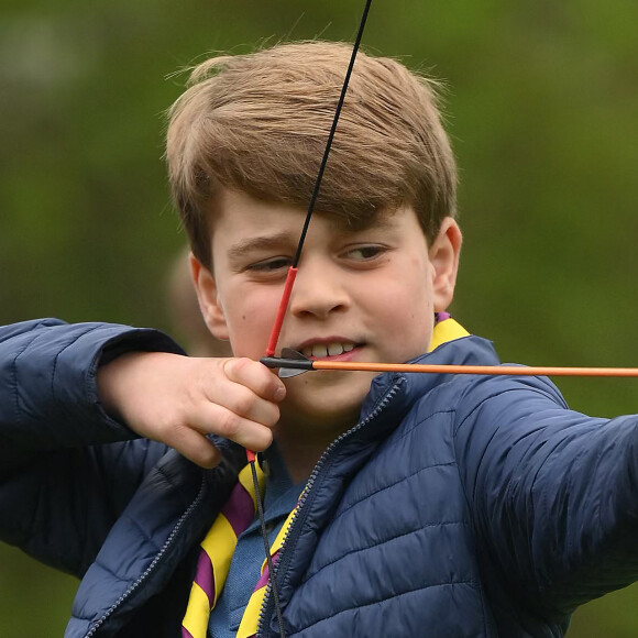 Le prince William, prince de Galles, et Catherine (Kate) Middleton, princesse de Galles, et leurs enfants, participent à la journée du bénévolat "Big Help Out" à Slough