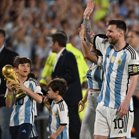 Lionel Messi - Match amical de football amical entre l'Argentine contre le Panama à Buenos Aires le 23 mars 2023.