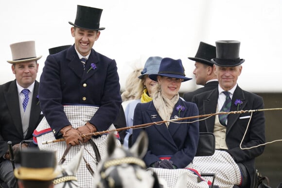 Et était pour une fois au centre de l'attention ! 
Louise Mountbatten-Windsor (Lady Louise Windsor) participe au "Royal Windsor Horse Show" au château de Windsor, le 12 mai 2023. 