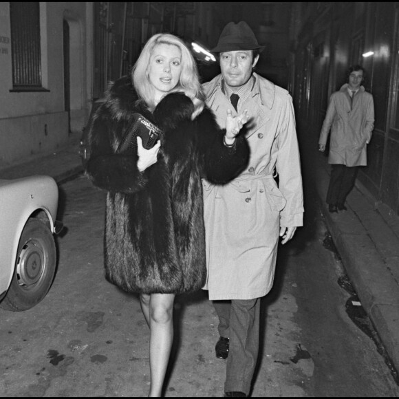 Catherine Deneuve et Marcello Mastroianni