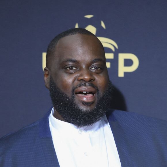 Issa Doumbia au photocall de la 28ème cérémonie des trophées UNFP (Union nationale des footballeurs professionnels) au Pavillon d'Armenonville à Paris, France, le 19 mai 2019. 