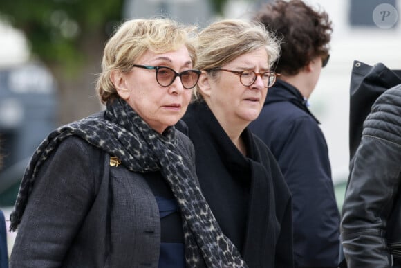 Exclusif - Julia Kristeva (femme de Philippe Sollers) aux obsèques de l'écrivain Philippe Sollers en l'église Saint-Étienne d'Ars-en-Ré, France, le 15 mai 2023. © Laetitia Notarianni/Bestimage 