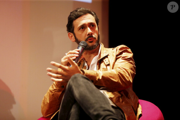 Emanuele Giorgi (Plus Belle la Vie) - Masterclass des acteurs des série "Plus Belle la Vie", "Les Mystères de l'Amour" et "Alice Nevers" à l'Espace Miramar lors du festival Canneseries à Cannes, le 7 avril 2019. © Dylan Meiffret / Nice Matin / Bestimage