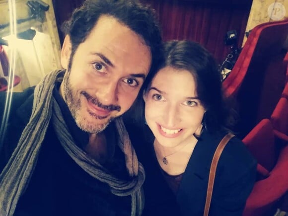 Une photo a été dévoilée sur Twitter
Emanuele Giorgi et Cécile Mazéas