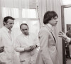 Helmut Berger - Essayage pour une pièce de théâtre de A.Schnitzler au théâtre du château à Vienne. Le 22 septembre 1980